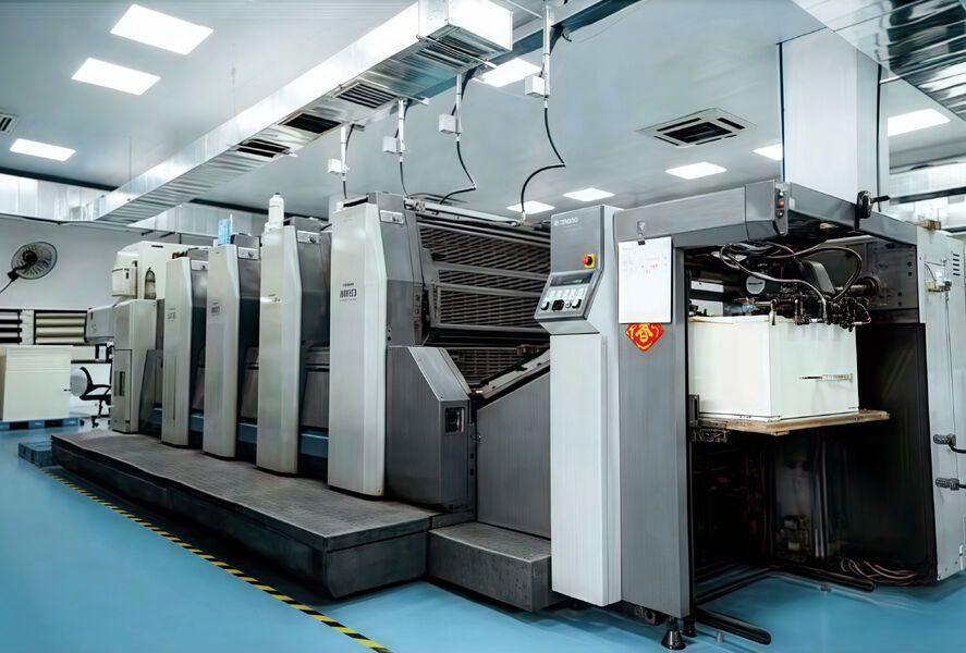 Guangzhou Changguan Printing Co., Ltd linha de produção do fabricante