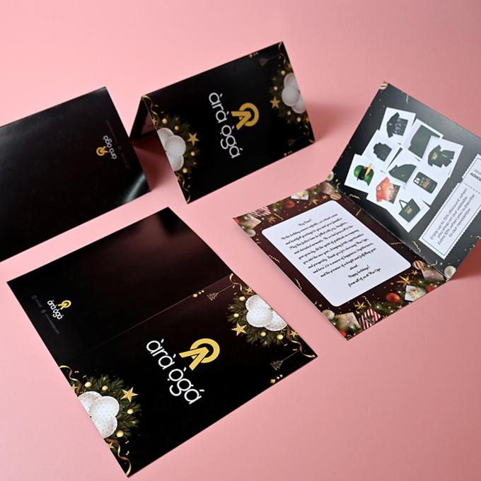 Após-venda Feedback Review Cartão postal personalizado luxo Cartões de agradecimento para pequenas empresas 4