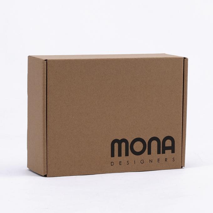 Logotipo personalizado Eco Amigável Papel Branco Rígido Cartão de Presente Correio Caixas de Envio dobráveis 9