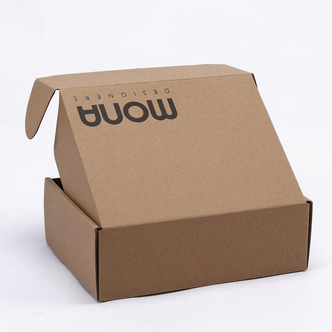 Logotipo personalizado Eco Amigável Papel Branco Rígido Cartão de Presente Correio Caixas de Envio dobráveis 10