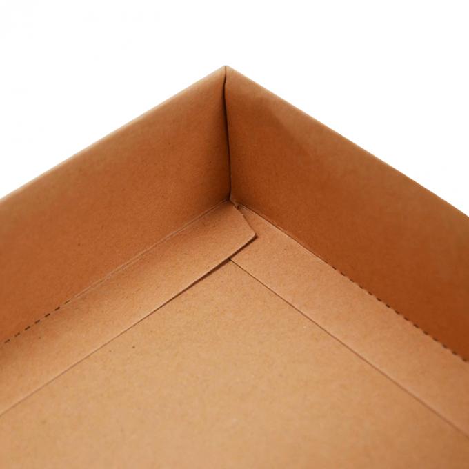 Caixas de cartão de papel ecológico para pastelaria e biscoitos com cartão ondulado para janelas 2