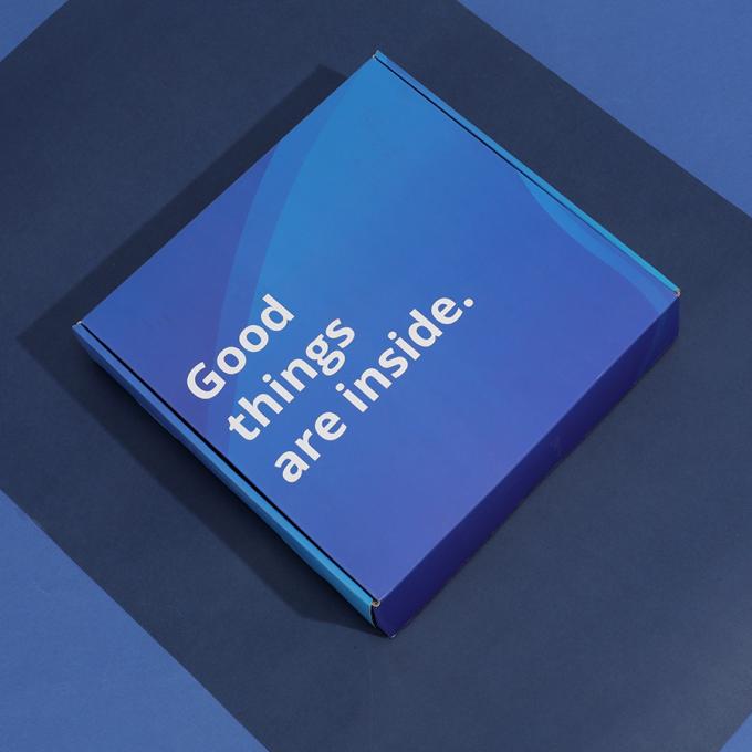 Caixas de envio de papel impresso de design personalizado com embalagem de logotipo para indústria 10