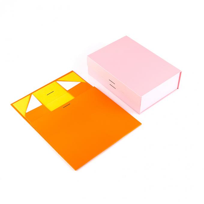 Embalagem de papel de capa dura com logotipo personalizado Caixa de presente dobrável com ímã dobrável com tampa magnética 11