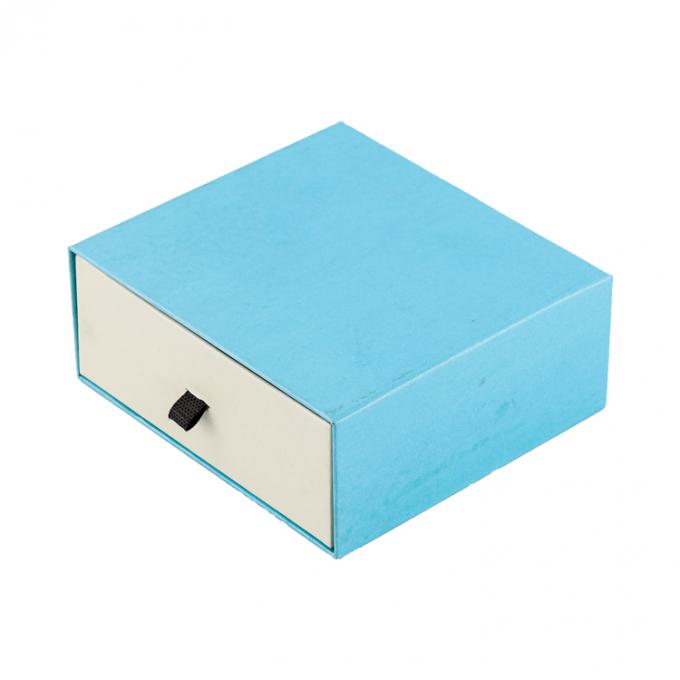 Caixa de papel de caixote colorido de papelão deslizante para embalagens de presentes 0