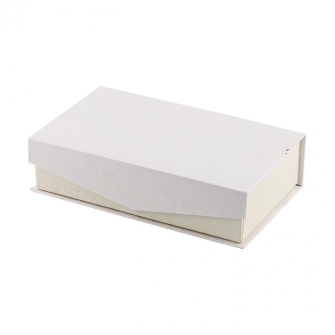 Embossing Custom Logo Printed Luxury Recycled Hard Paper Jewelry Gift Packaging Boxes With Magnetic Lid (Caixas de embalagem de presentes com tampa magnética) 3