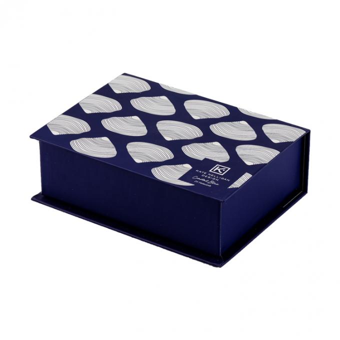 Embossing Custom Logo Printed Luxury Recycled Hard Paper Jewelry Gift Packaging Boxes With Magnetic Lid (Caixas de embalagem de presentes com tampa magnética) 4