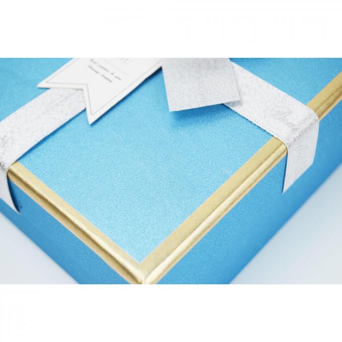 Logotipo personalizado Cor-de-Rosa CMYK Papel de papelão Caixa de armazenamento de presentes Embalagem com fita de arco 14