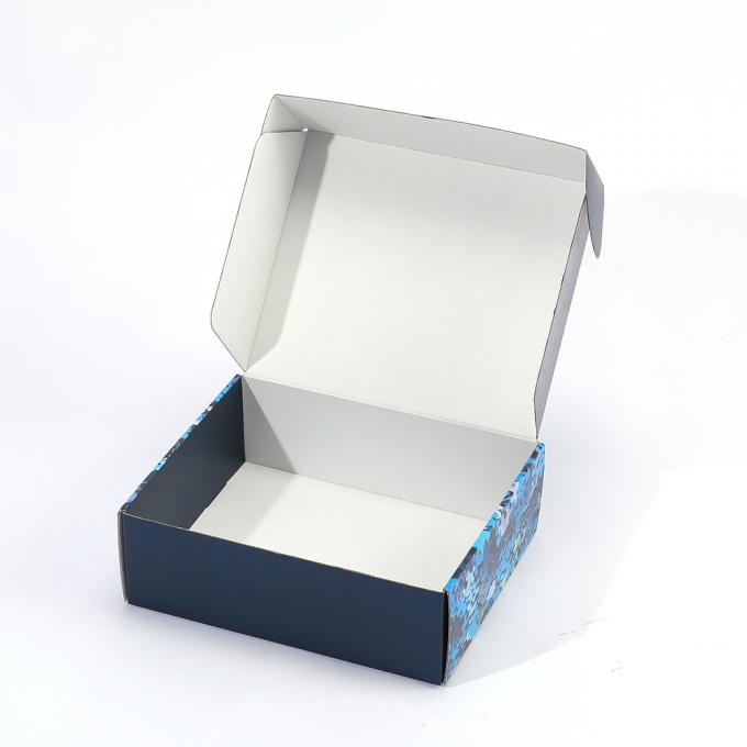Caixa de estande de retalho reutilizável personalizada Material Estrutura Correios Aviões Navio Caixa de correio 6