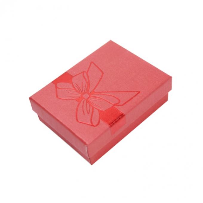 Caixa de papel de jóias em forma de mini quadrado para caixa de jóias em CD 9