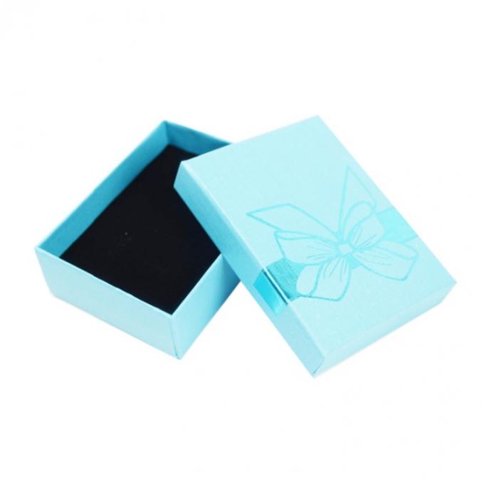 Caixa de papel de jóias em forma de mini quadrado para caixa de jóias em CD 11
