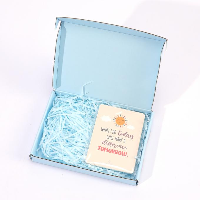 Reciclável Logotipo personalizado Presentes de festa Caixas de embalagem Caixa de correio de envio de papel ondulado 6