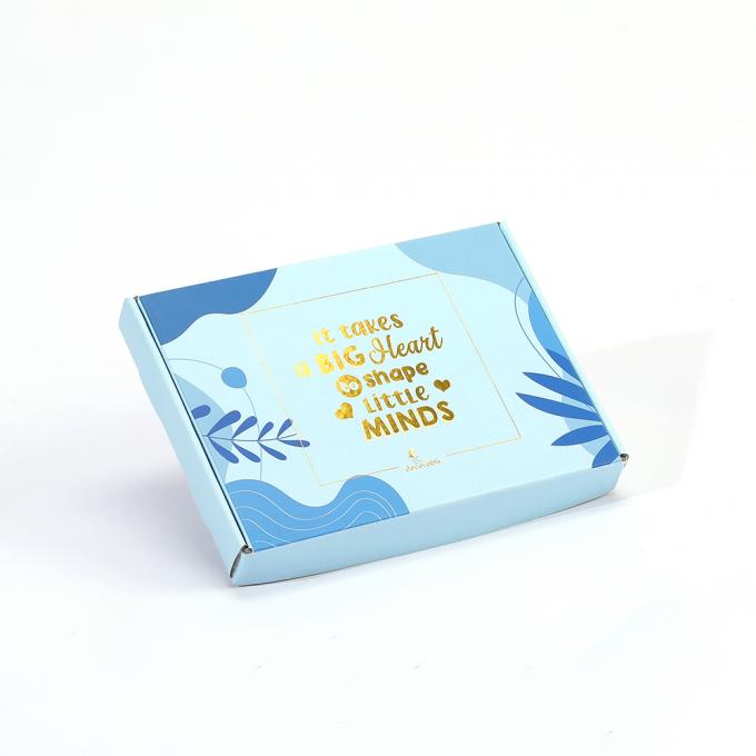 Reciclável Logotipo personalizado Presentes de festa Caixas de embalagem Caixa de correio de envio de papel ondulado 9