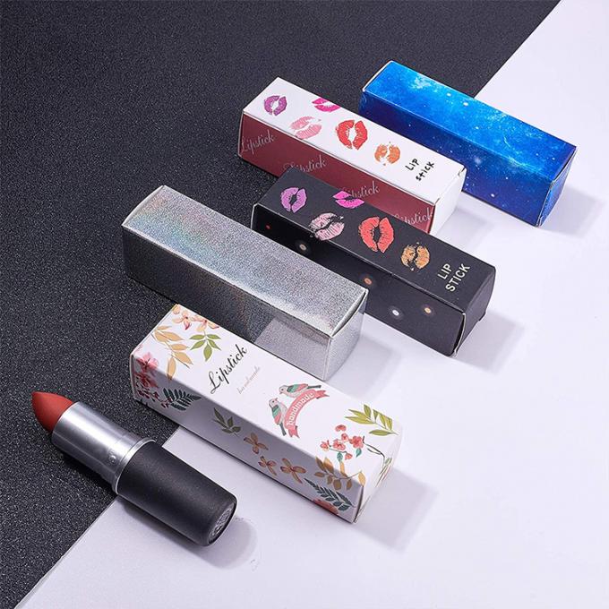 Logotipo Logotipo personalizado Caixas de batom Diy Reutilizáveis Gloss de Lábios Caixa de armazenamento de tubos de papel cosmético 3