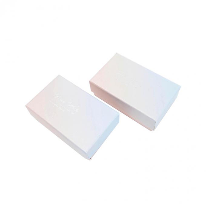 Embalagens personalizadas de cartão rosa doces cosméticos maquiagem papel de jóias embalagem de presente caixas com logotipo 1
