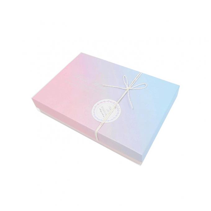 Embalagens personalizadas de cartão rosa doces cosméticos maquiagem papel de jóias embalagem de presente caixas com logotipo 4
