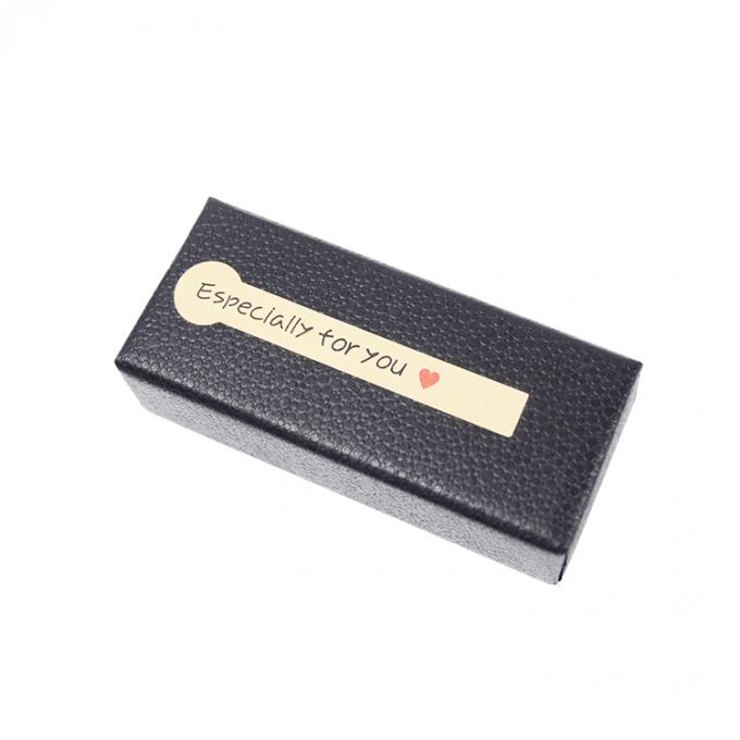 Caixas de auto-elevação personalizadas luxo preto de papel duro colar embalagem de joias caixa de papel de perfume com tampa 4