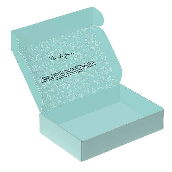 Caixas de cartão impressas com logotipo personalizado para embalagem de tecido de presente em vários tamanhos 8