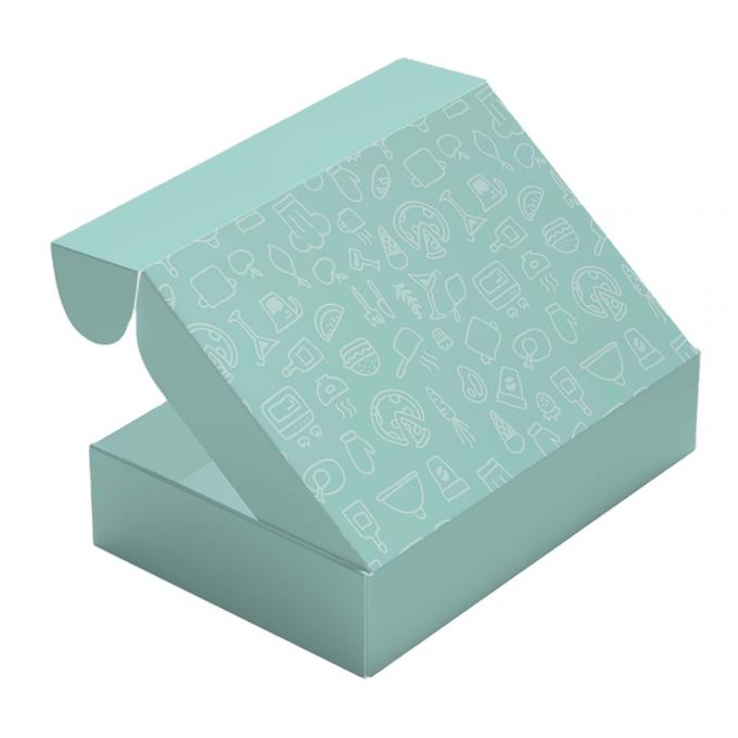 Caixas de cartão impressas com logotipo personalizado para embalagem de tecido de presente em vários tamanhos 9