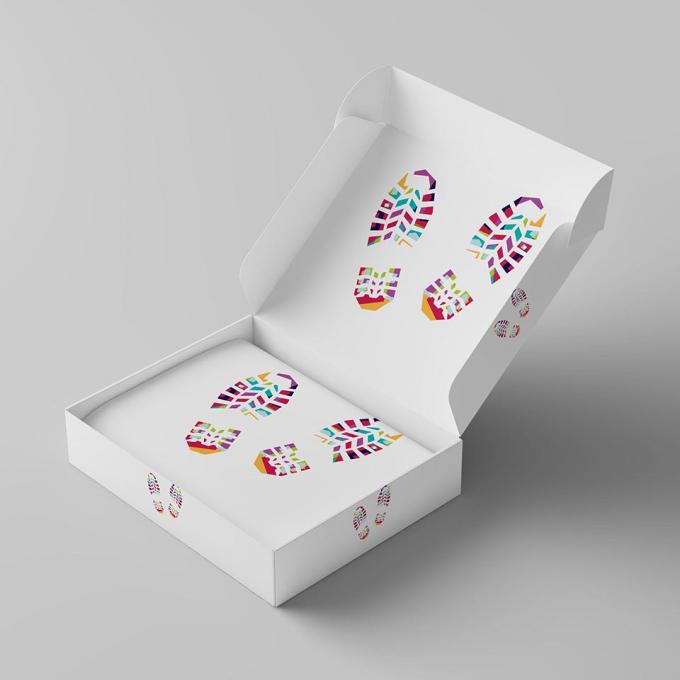 Low MOQ Logotipo personalizado Branco Corrugado Vestuário Embalagem Corretora Postal Envio Corretor Caixa de sapatos Para presente 7