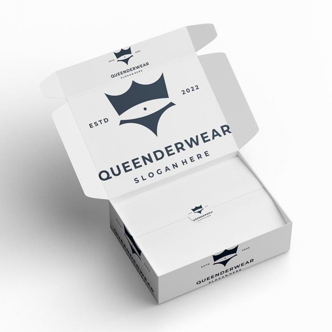Caixa de correio de envio corrugada de logotipo personalizado para entrega de embalagens de loja ecológicas 7