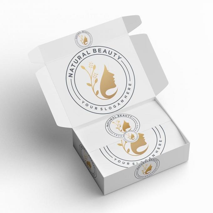 Caixa de correio de envio corrugada de logotipo personalizado para entrega de embalagens de loja ecológicas 12