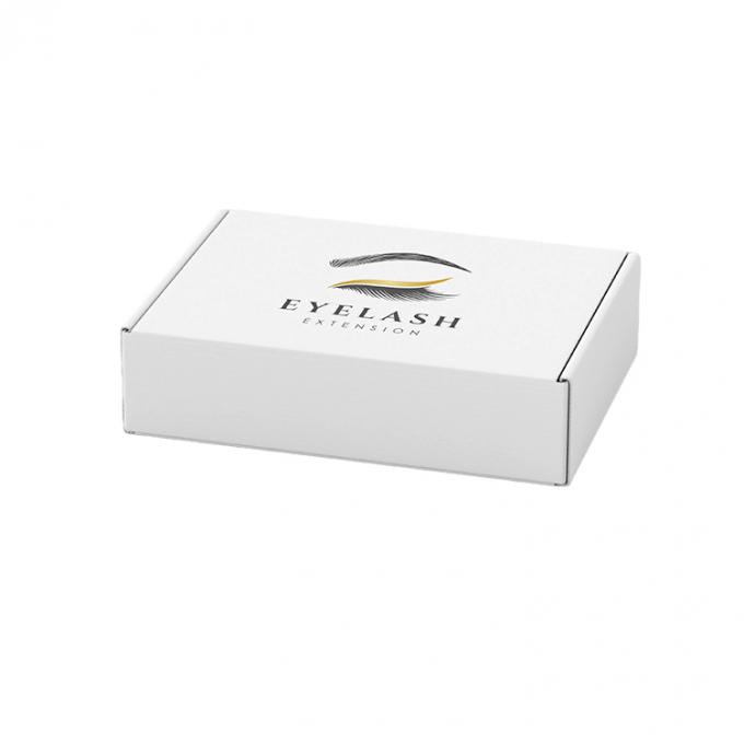 Reciclável Luxury Custom Logotipo Papel Vazio Falso Lash Caixa de Embalagem para Envio de cílios 6
