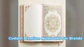 Cadernos de capa dura premium personalizados para o seu negócio