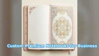 Cadernos Premium personalizados para sua marca comercial