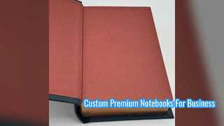 Cadernos de capa dura premium personalizados para o seu negócio