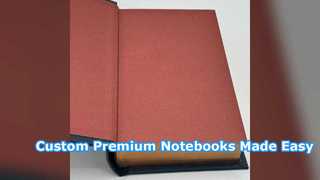 Cadernos de capa dura premium personalizados para o seu negócio