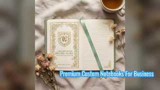Cadernos de capa dura premium personalizados para o seu negócio