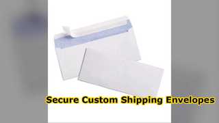 Envelopes Kraft acolchoados com bolhas personalizados para envio seguro