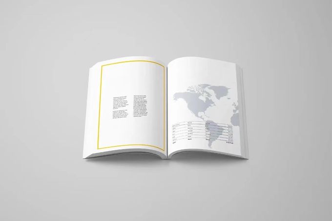 Serviços de impressão de revistas personalizadas em capa dura Serviços de impressão de livros offset perfeitos 2